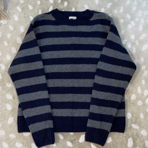 New Dries Van Noten Oversized Striped Sweater Cashmere Blend